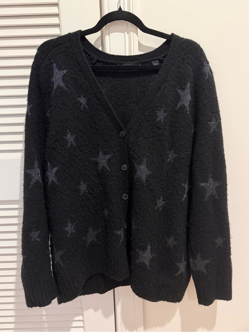 AllSaints Wool Star Cardigan